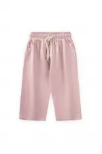 Culotte en mousseline pour enfants de 1 à 10 ans, rose poudré