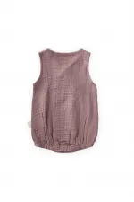 Body à col enveloppant 0-3 ans Cuivre