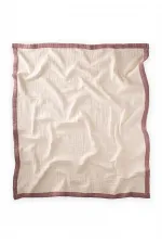 Couverture brute double couche à tuyauterie épaisse 85 x 90 cm en cuivre