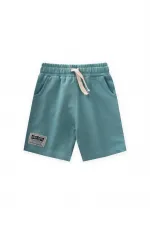Capri with Label Detail 1-10 Years Turquoise