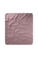 Lace Embroidered Single Layer Muslin Blanket 100x100 cm +/- 3 cm Copper