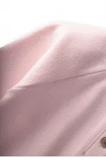 Raglan Sleeve Plaid Basic Set 1-5 Years Old Powder Pink