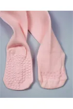 Emekleme Ve Kaymaz Külotlu Çorap 6-24 Ay Pudra