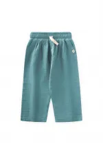 Müslin Pantolon 1-10 Yaş Turkuaz