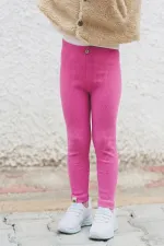 Fitilli Tayt 0-5 Yaş Fuşya