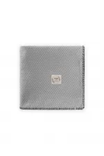 Couverture Shepherd Stitched 93 x 100 cm (+/- 3 cm) grise