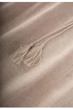 Robe en lin à lacets 2-6 ans Naturel