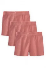 Shorts basiques 2-9 ans corail