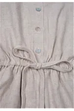 Sarh Linen Sleeveless Jumpsuit 2-6 Natural