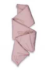 Rabbit Eared Embroidered Baby Bath Towel 75X75 cm Powder Pink