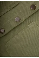 Gabardin Ceket 2-7 Yaş Olive