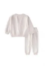 Colorful Butterfly Print Set, Ages 2-7, Ecru