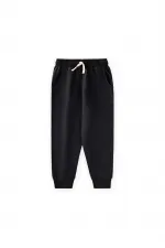 Survêtement à poches, 5-12 ans, noir