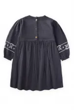 Ethnic Embroidered Seasonal Dress 3-14 Years Old Antacid
