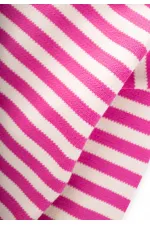 Çizgili Tunik 2-10 Yaş Fuşya