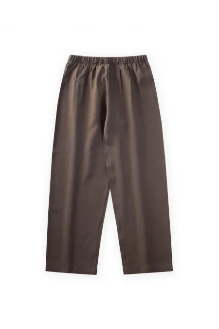 Seasonal Modal Trousers 8-12 Years Old Brown