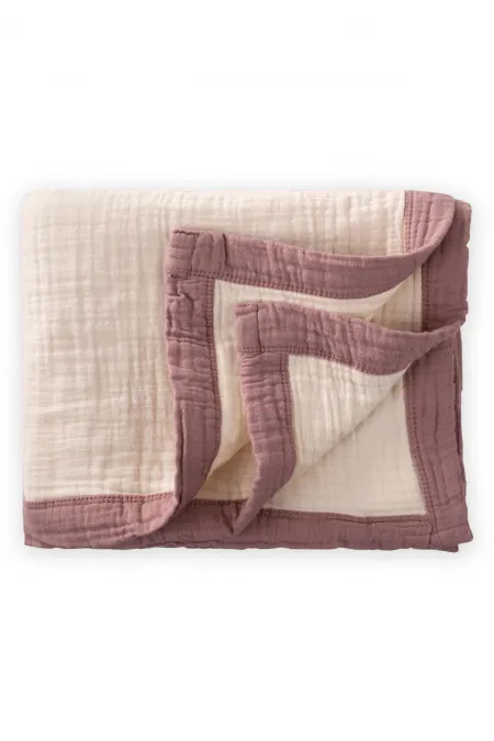 Couverture brute double couche à tuyauterie épaisse 85 x 90 cm en cuivre