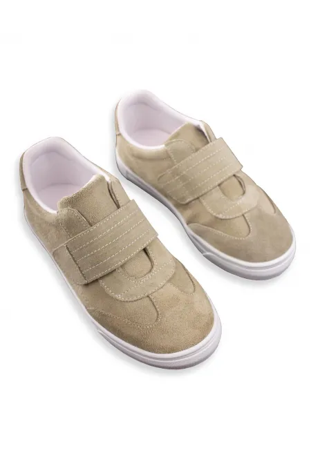 Baskets enfant pointures 22 à 30, couleur avocat