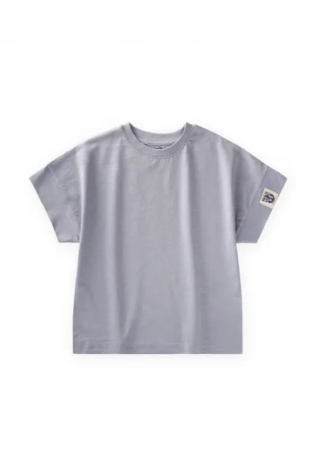 T-shirt pour enfants de 2 à 12 ans, bleu pastel