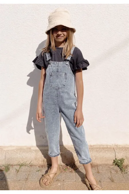 Pantalon en denim bleu 2-7 ans