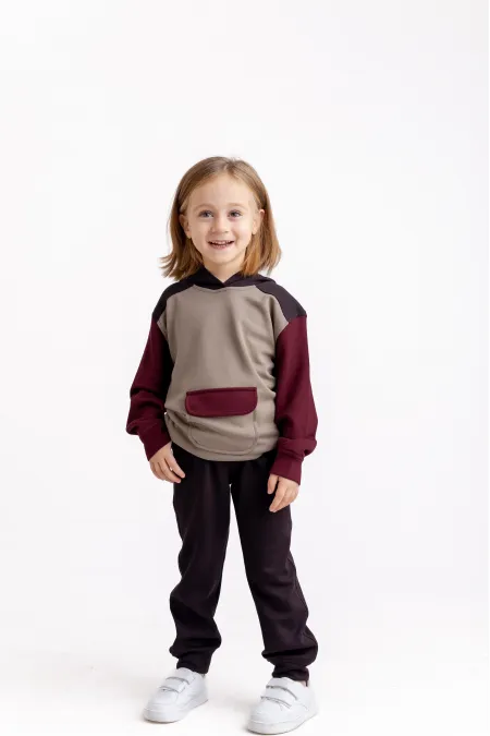 Three Color Model Set 2-7 Years Old Brown