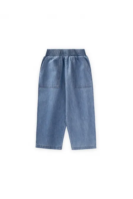 Kot Pantolon 2-8 Yaş A Mavi