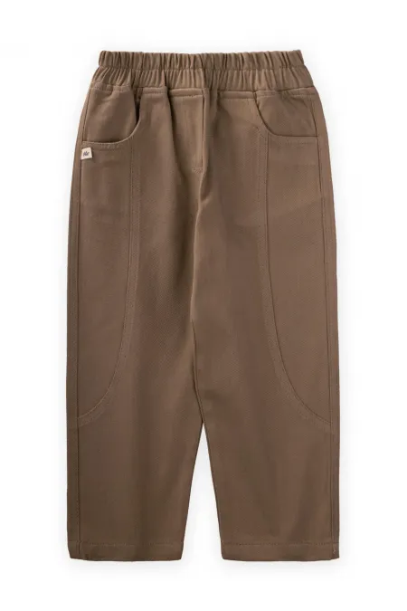 Gabardin Pantolon 2-7 Yaş Kahve
