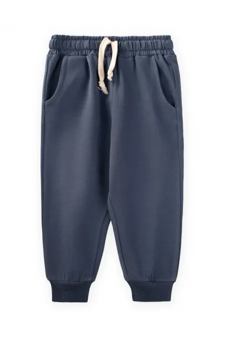 Survêtement à poches bleu marine pour enfants de 1 à 10 ans