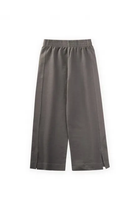 Wide Cut Trousers 4-12 Years Mink Wide Cut Trousers 4-12 Years Mink