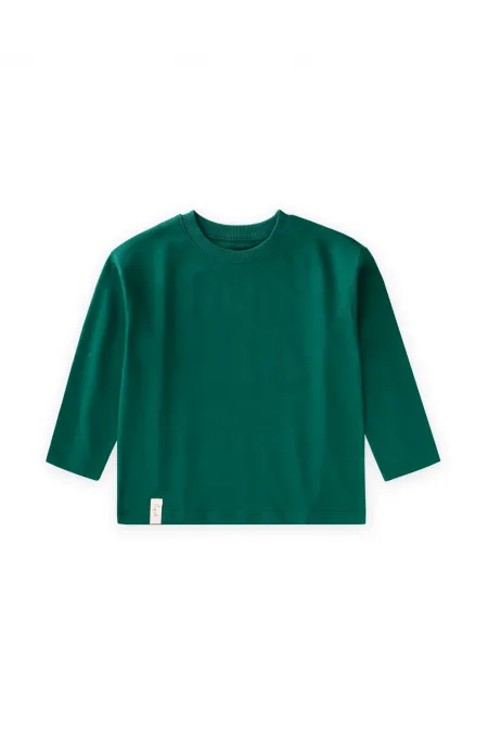 T-shirt basique de saison, 8-14 ans, vert