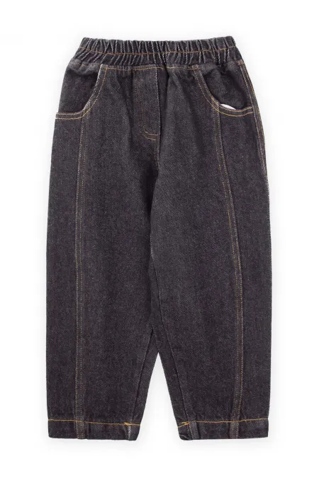 Balon Kot Pantolon 2-7 Yaş Siyah