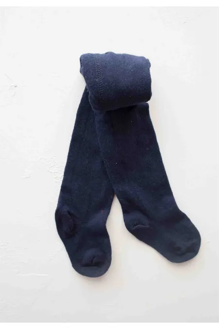 Çocuk Düz Külotlu Çorap 1-13 Yaş lacivert