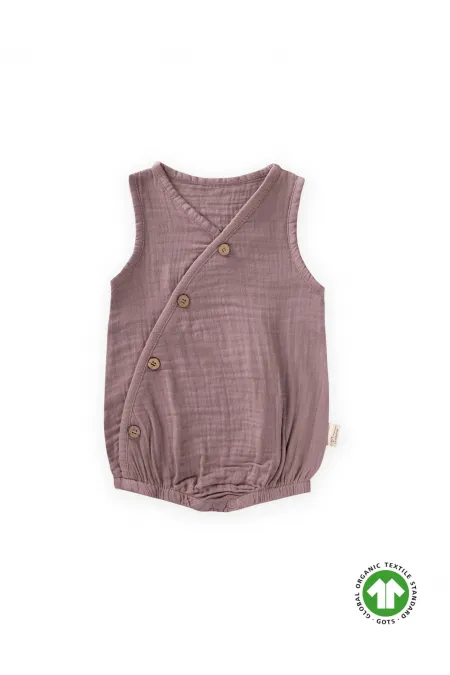 Body à col enveloppant 0-3 ans Cuivre