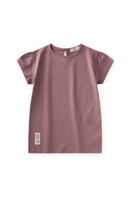 Etiketli Tunik 4-12 Yaş Bakır