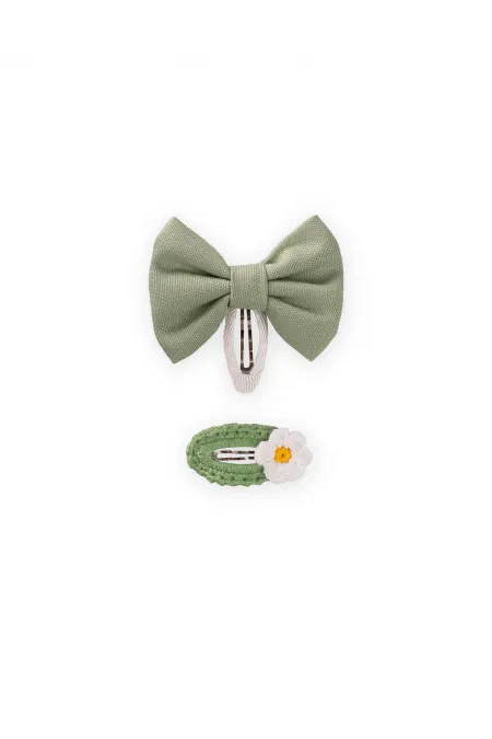 Kurdele Ve Örmeli Toka Mint Yeşili