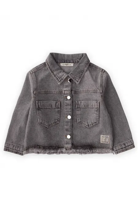 Kot Ceket 2-7 Yaş Siyah