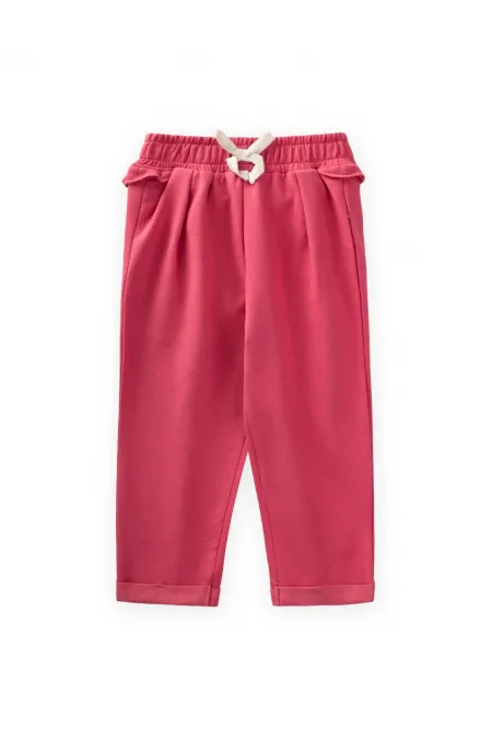 Fırfırlı Eşofman 1-5 Yaş K Pembe