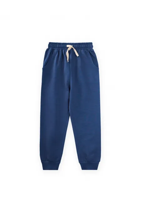 Cepli Eşofman 5-12 Yaş Lacivert