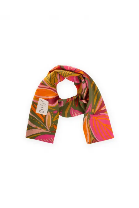 Children's Scarf 25X140 Cm Orange