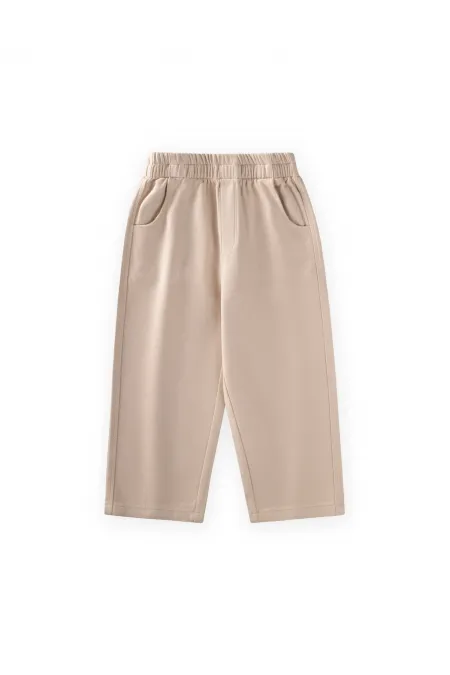 Baggy Pantolon 2-10 Yaş Bej