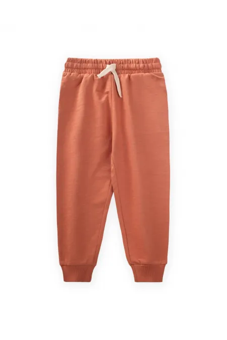 Mevsimlik Basic Eşofman 2-10 Yaş Oranj