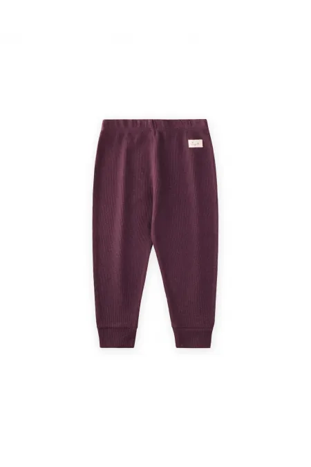 Tayt Pantolon 1-5 Yaş Bordo
