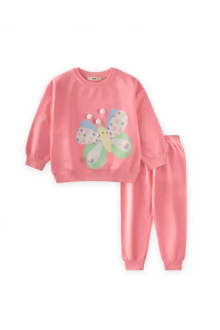 Colorful Butterfly Print Set, Ages 2-7, Pomegranate Blossom