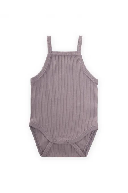 Askılı Zıbın 0-3 Yaş Lila