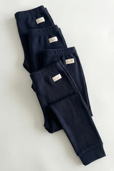 Leggings bleu marine pour enfants de 1 à 5 ans