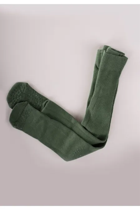 Emekleme Ve Kaymaz Külotlu Çorap 6-24 Ay Haki Yeşili
