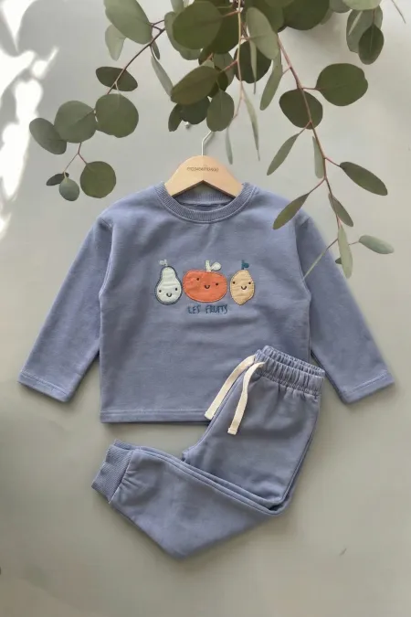 Sweatshırt Takım 1-5 Yaş Mint Yeşil