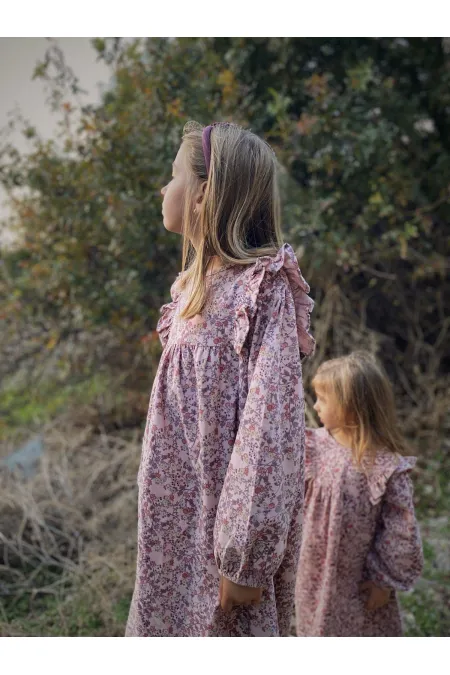 Dress 8-12 Years Old Powder Pink