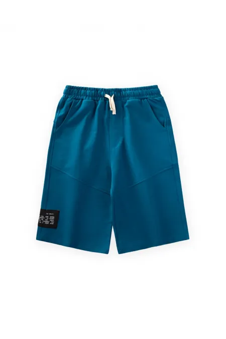 Capri de poche 8-12 ans Bleu pétrole