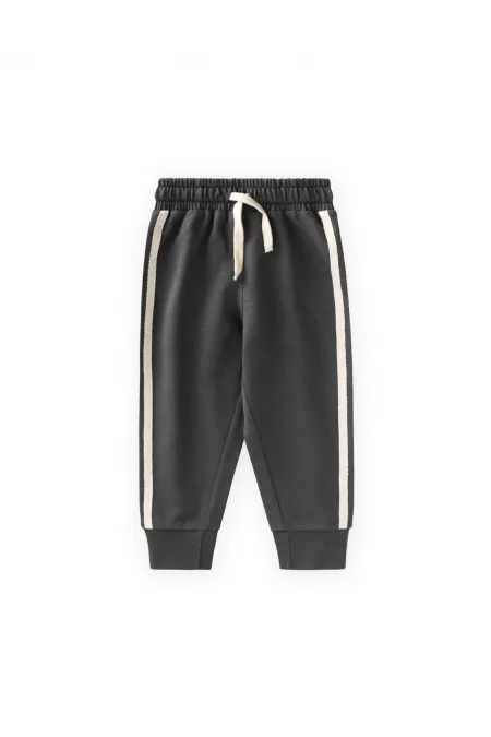 Ensemble de survêtement à rayures, 1 à 10 ans, anthracite